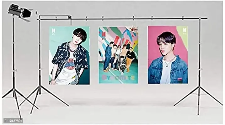 KARTMEN Kpop BTS Posters Map of The Soul 7: BTS Photo Wall Deco Posters 12 X 18 , 300 GSM set of 8, Multicolour-thumb2