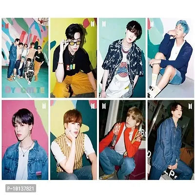 KARTMEN Kpop BTS Posters Map of The Soul 7: BTS Photo Wall Deco Posters 12 X 18 , 300 GSM set of 8, Multicolour