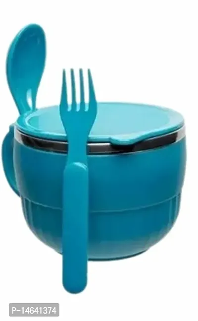 Bowl Set Lunch Box For Kids- Blue