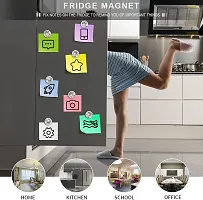 Definite Unicorn mini Magnets for Fridge, Almirah, Refrigerator, Kids Room (Pack of 5 Magnets)-thumb3
