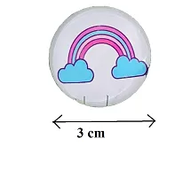Definite Unicorn mini Magnets for Fridge, Almirah, Refrigerator, Kids Room (Pack of 5 Magnets)-thumb1