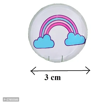 Definite Unicorn mini Magnets for Fridge, Almirah, Refrigerator, Kids Room (Pack of 5 Magnets)-thumb2