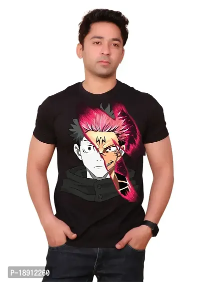 FACTALE Men's Jujutsu Kaisen Anime T-Shirt