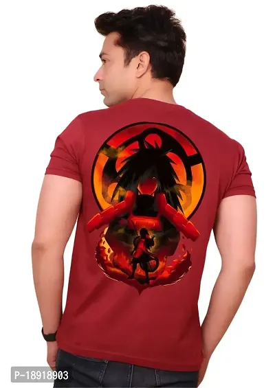 FACTALE The Uchiha Ghost Madara Printed Round Neck Cotton Regular Fit Tshirt for Men  Women's-thumb3