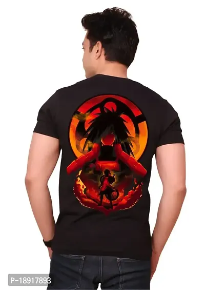 FACTALE The Uchiha Ghost Madara Printed Round Neck Cotton Regular Fit Tshirt for Men  Women's-thumb3