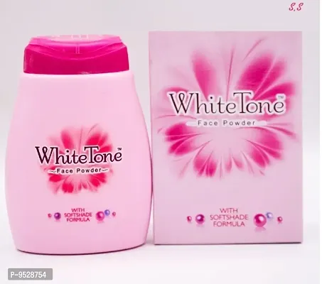 whitetone talcum powder for set your makeup pack of 1  30g.