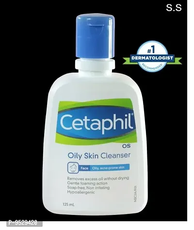 cetaphil oily face cleanser pack of 1 125ml-thumb0