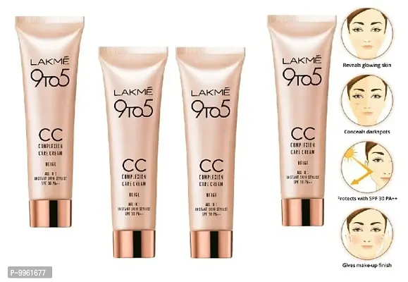 9 to 5 CC Cream, 01 - Beige, Light Face Makeup with Natural Coverage, SPF 30 9g _04