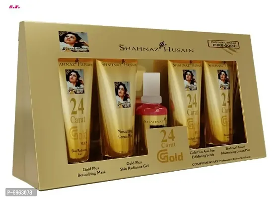 shahnaaz hussain gold tube facial kit pack of 1-thumb0