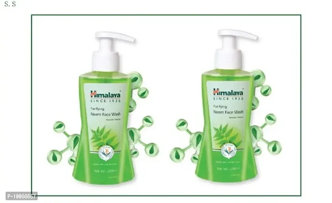 NEEM HIMALAYA FACEWASH PACK OF 2 FOR ALL AGE 200ML