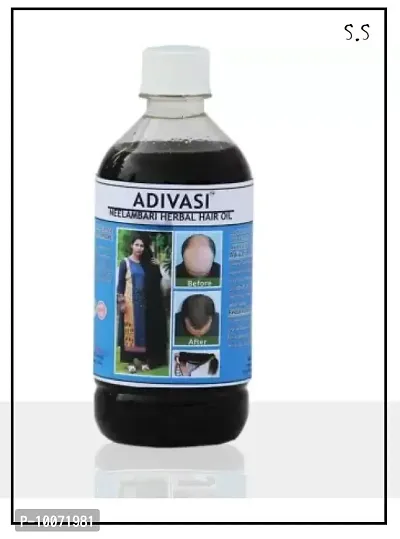 ADIVASI HAIR OIL PACK OF 1 FOR HEALTHY HAIR-thumb0