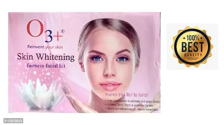 PROFESSIONAL O3 SKIN WHITENING FACIAL KIT 250G FOR INSTANT GLOWING SKIN-thumb0