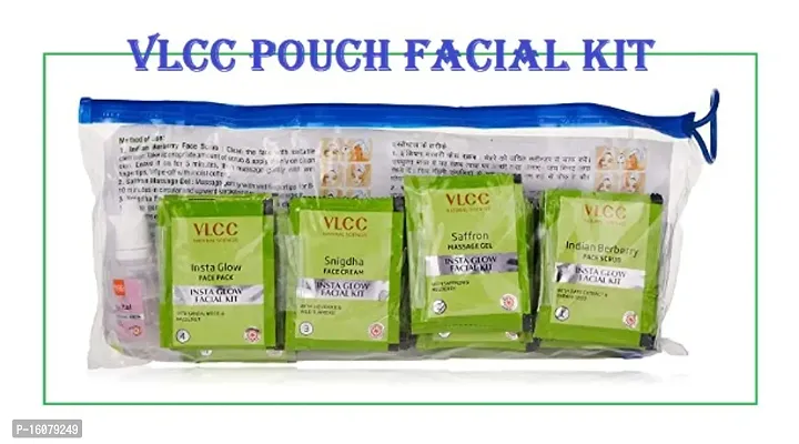 #vlcc naural science salon series insta glow pouch facial kit 250g-thumb0