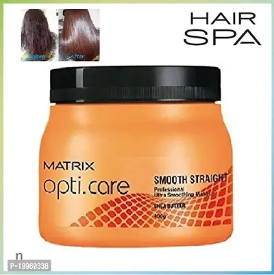 matrix opti care smooth straight Hair Spa Creambath 490g pack of 1-thumb0