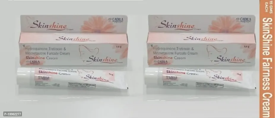 Skin Shine Cream For Scars, Pimples, Acne, Burn Marks, 15g Each (Pack Of 2)-thumb0