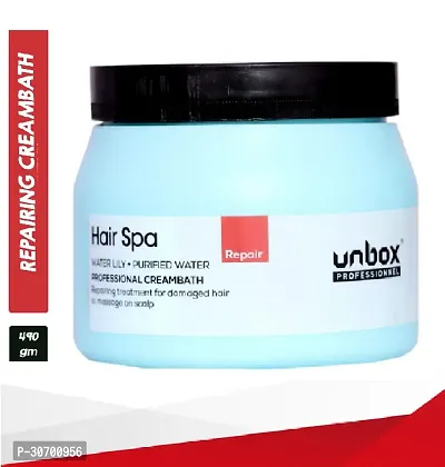 Unbox Hair Spa Repairing Cream 490 G Pack Of  1-thumb0