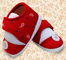 Tavish Candy Baby Boy's and Girl's Canvas Shoes with Anti-Slip Sole (3-12 Months) - Pair of 4-thumb3