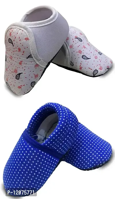 Tavish Candy Baby Boy's and Girl's Canvas Shoes with Anti-Slip Sole (3-12 Months) - Pair of 2-thumb0