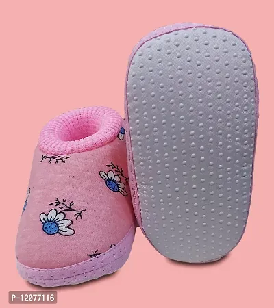 Tavish Candy Baby Boy's and Girl's Canvas Shoes with Anti-Slip Sole (3-12 Months) - Pair of 4-thumb3