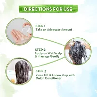 Onion Shampoo for Hair Fall Control and Hair Growth with Onion  Plant Keratin -250ml-thumb3