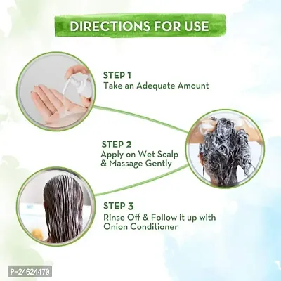 Onion Shampoo for Hair Fall Control and Hair Growth with Onion  Plant Keratin -250ml-thumb4
