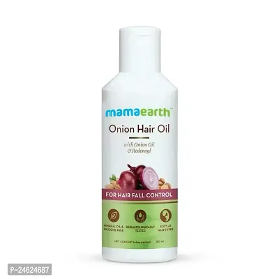 Onion Hair Oil for Hair Regrowth and Hair Fall Control with Redensyl, 150ml-thumb0