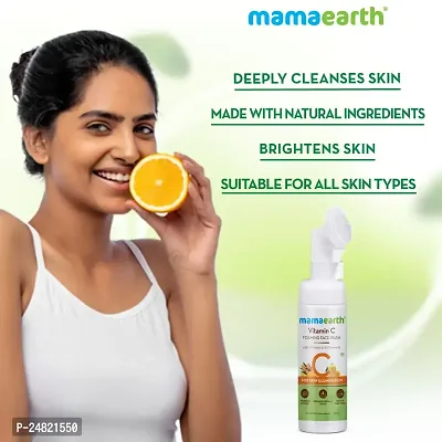 Vitamin C Foaming Face Wash with Vitamin C and Turmeric for Skin Illumination - 150ml-thumb4