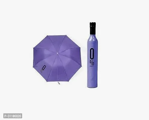 BOTTLE Shape Umbrella with Case Light Compact Design Perfect for Travel Lightweight-thumb0