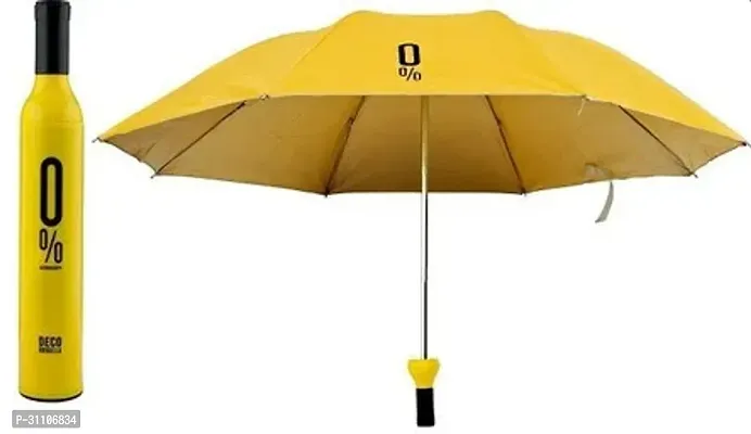 BOTTLE Shape Umbrella with Case Light Compact Design Perfect for Travel Lightweight-thumb0