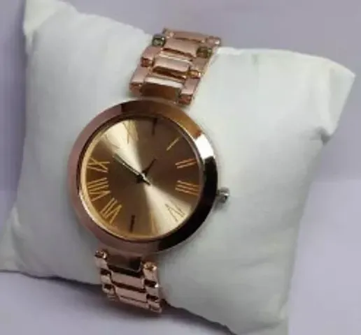 Stylish Synthetic Leather Analog Watches For Women