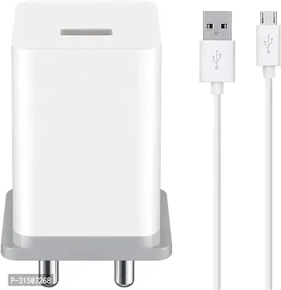 Classic White Smart Mobile Charger With Cable-thumb0