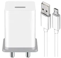 Classic White Smart Mobile Charger With Cable-thumb1