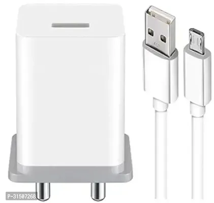 Classic White Smart Mobile Charger With Cable-thumb2