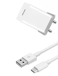 Classic White Smart Mobile Charger With Cable-thumb2