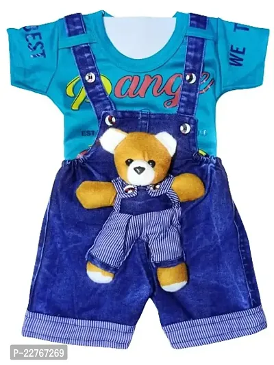 Baby Boy Dress and Baby Girl Clothing Set Soft Hosiery Cotton T-Shirt and  Shorts Set