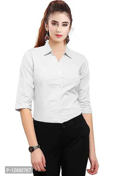 Stylish Georgette Casual Shirts for Women-thumb0