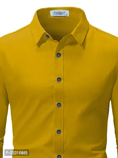 Classic Cotton Solid Casual Shirts for Men-thumb5