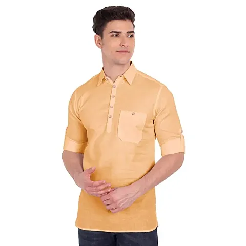 Trendy Stylish Hip Length Kurta for Men