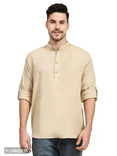 Classic Cotton  Kurtas  Kurta Sets For Men-thumb0