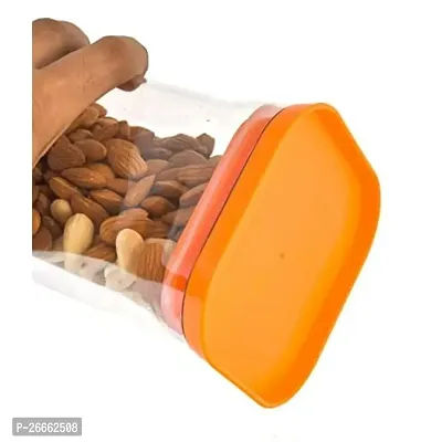 Machak Square Air Tight Food Storage Jar Kitchen Container Set - 16 Pcs | 1100ml x 8, 600ml x 8-thumb4