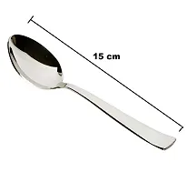 Slings Stainless Steel Tablespoon Set Steel Spoon Set, 6-Inch, (24)-thumb2