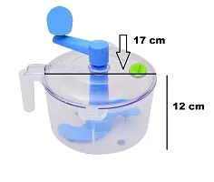 Machak Plastic Dough/Atta Maker Must For Every Kitchen, Blue-thumb1