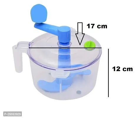 Machak Plastic Dough/Atta Maker Must For Every Kitchen, Blue-thumb2