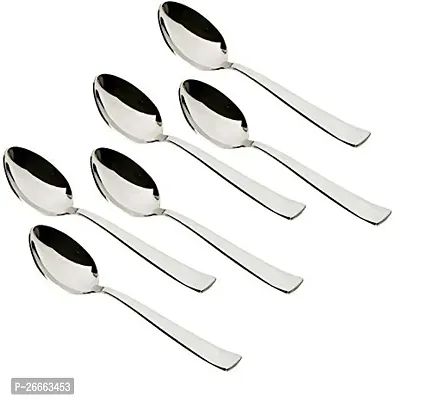 Slings Stainless Steel Tablespoon Set Steel Spoon Set, 6-Inch, (24)-thumb4