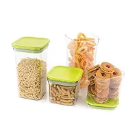 MACHAK Unbreakable Air Tight Food Storage Jar Kitchen Container Set-thumb2