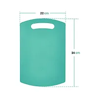 Machak Plastic Cutting/Chopping Board _ Medium (Green)-thumb1