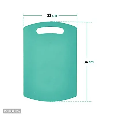 Machak Plastic Cutting/Chopping Board _ Medium (Green)-thumb2