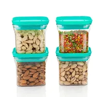 MACHAK Unbreakable Air Tight Food Storage Jar Kitchen Container Set | 600ml | Sky Blue | 4 Pc-thumb4