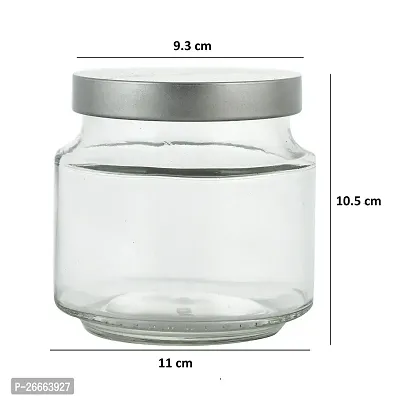 MACHAK Rejoice Kitchen Storage Glass Containers with Rust Proof Air Tight Metal Lid, 600ml (1)-thumb3