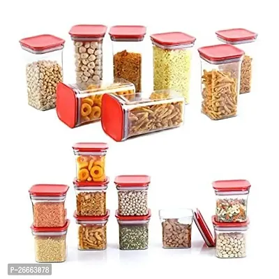 MACHAK Unbreakable Air Tight Food Storage Jar Kitchen Container Set